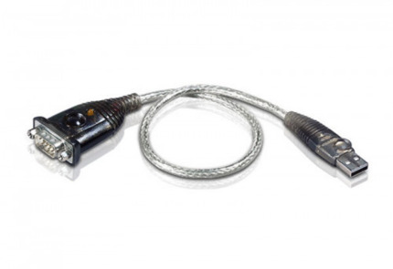 Comprar Aten UC232A1-AT adaptador de cable USB RS-232 Negro, Metálico