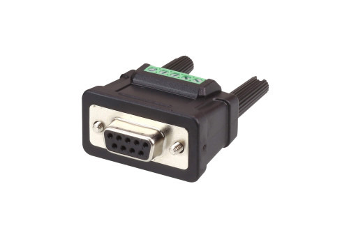 Aten UC485 adaptador de cable USB A DB-9 Negro (2)