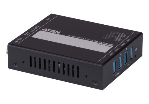 ATEN UCE33100 ampliador de red Transmisor y receptor de red Negro (5)