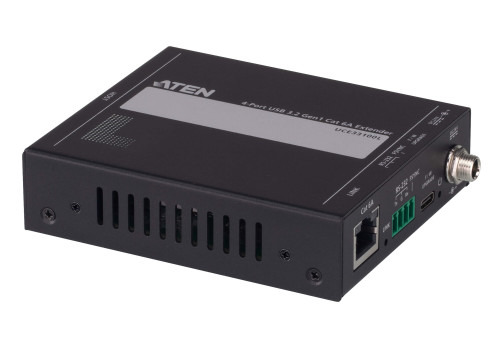 ATEN UCE33100 ampliador de red Transmisor y receptor de red Negro (4)