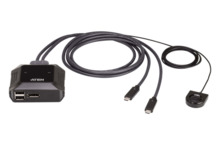 Aten US3312-AT 2-Port USB-C 4K DisplayPort