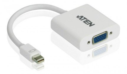 Comprar Aten VC920 1 x Mini DisplayPort Male (White) 1 x HDB-15 Female (Blue) Blanco