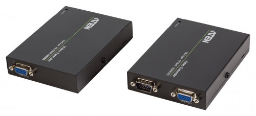 Aten VE150A extensor audio/video Transmisor y receptor de señales AV Negro (2)