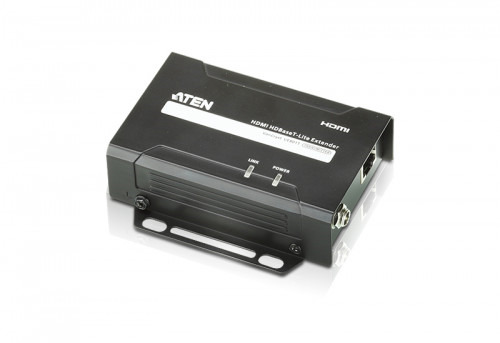Aten VE801T extensor audio/video Transmisor de señales AV Negro