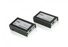 Aten VE803 extensor audio/video Transmisor y receptor de señales AV Negro, Gris