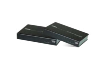 Aten VE813A extensor audio/video Transmisor y receptor de señales AV Negro