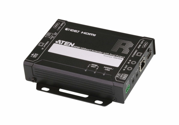Aten VE814AR-AT-G VE814AR AV receiver Black