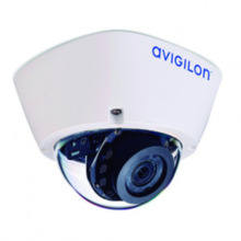 Avigilon 2.0C-H5A-D1-IR Mini-domo IP 2Mpx, LEDs IR 35m, LightCatcher, óptica motor 3.3-9mm, interior, WDR 132dB, H.265, IA analí