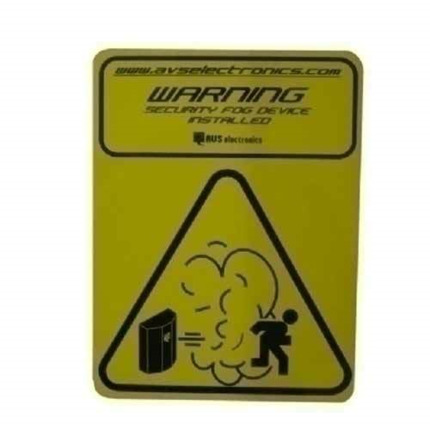 Comprar LBL Etiqueta adhesiva zona protegida mediante niebla.