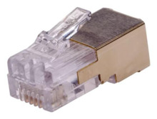 Axis 01182-001 RJ12 PLUG SHIELDED 10 PCS