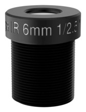 Axis 01813-001 LENS M12 6MM F2.0 4P
