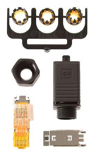 Axis 5700-371 SPR CONN PUSH PULL PLUG IDC-8