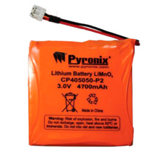 Batería de respaldo - Litio - Recargable - 3 V - 4700 mAh - Compatible con DELTABELL y XDH10TT1-WE