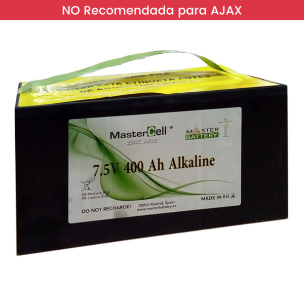 Batería de Zinc-Aire 7.5V-400Ah (1)