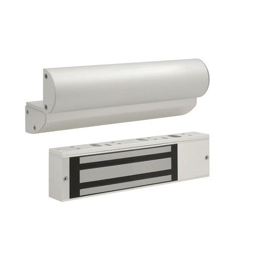BKS TEV5Z Electroimán de 500 Kg EN 13637 para puertas de emergencia. Incluye soporte Z
