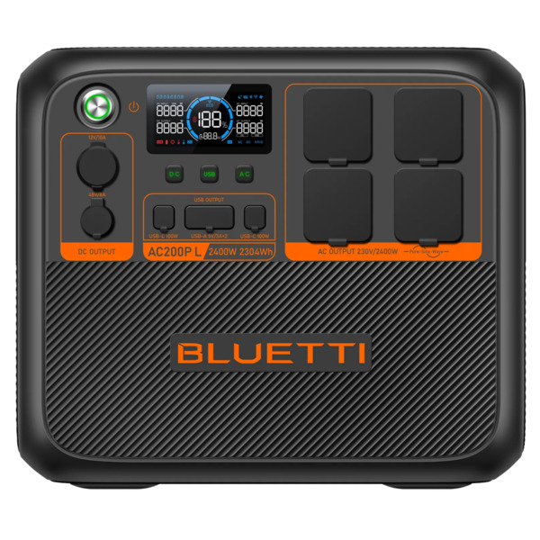 BLUETTI BL-AC200PL Batería portátil Bluetti - Gran capacidad 2304Wh - Potencia salida 2400W max - Salidas y formas de recarga mú (3)