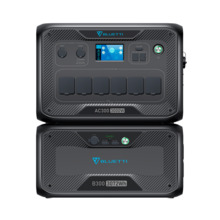 BLUETTI BL-AC300-1xB300 Kit batería doméstica Bluetti - Gran capacidad 3072Wh - Potencia 3000W - Salidas y formas de recarga múl