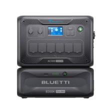 BLUETTI BL-AC300-1xB300K Kit batería doméstica Bluetti - Capacidad 2765Wh - Potencia 3000W - Salidas y formas de recarga múltipl