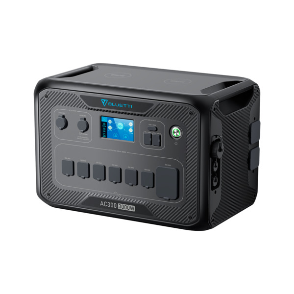 BLUETTI BL-AC300 Inversor - Funciona con al menos 1x BL-B300 - Potencia salida 3000W max - Salidas y formas de recarga múltiples (1)