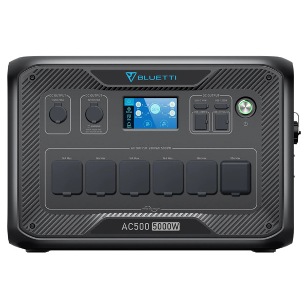 BLUETTI BL-AC500-1xB300K Kit batería doméstica Bluetti - Capacidad 2765Wh - Potencia 5000W - Salidas y formas de recarga múltipl (1)