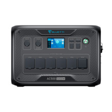 BLUETTI BL-AC500 Inversor - Funciona con al menos 1 BL-B300S - Potencia salida 5000W max  - Salidas y formas de recarga múltiple