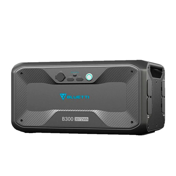BLUETTI BL-B300 Batería de expansión - Gran capacidad 3072 Wh - LiFePO4 51.2V / 60Ah - Salidas y formas de recarga múltiples - 3 (3)