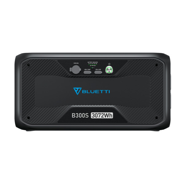 BLUETTI BL-B300S Batería de expansión - Gran capacidad 3072 Wh - LiFePO4 51.2V / 60 Ah - Salidas y formas de recarga múltiples - (1)