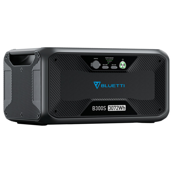 BLUETTI BL-B300S Batería de expansión - Gran capacidad 3072 Wh - LiFePO4 51.2V / 60 Ah - Salidas y formas de recarga múltiples - (3)