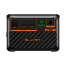 BLUETTI BL-B80P Batería de expansión - Gran capacidad 806Wh - LiFePO4 51.2V / 36Ah - Salidas y formas de recarga múltiples - 300