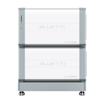 Comprar BLUETTI BL-EP600-1xB500 Kit batería domestica - Inversor + Batería + Soporte - Gran capacidad 4960 Wh - Potencia 6000W - Control a través la APP (Wifi y Bluetooth) - IP65