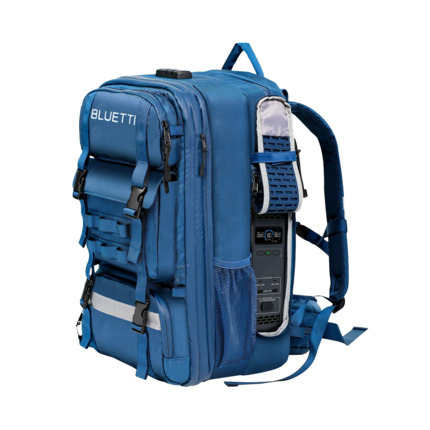 Comprar BLUETTI BL-HANDSFREE2 Estación de energía para mochila 60L - Capacidad 512Wh - Potencia salida 600W - Salidas y formas de recarga múltiples - 4000 ciclos de vida - Control vía app