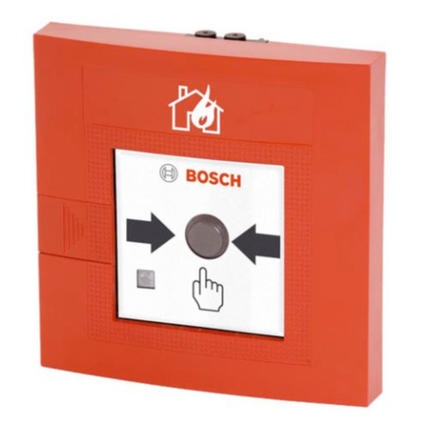 BOSCH FMC-210-DM-G-R Pulsador analógico color rojo. Para montaje en interiores