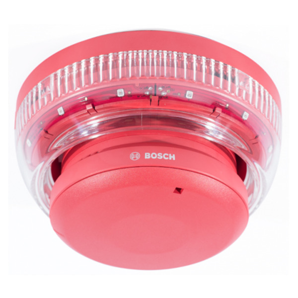 BOSCH FNX-425U-WFRD Avenar 4000 all-in-one. Alarma acústica/visual. Carcasa Roja. Flash Blanco