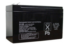 BOSCH INCENDIO (D126) BATERÍA RECARGABLE 12V, ALIMENTACIÓN AUXILIAR, LIBRE DE MANTENIMIENTO