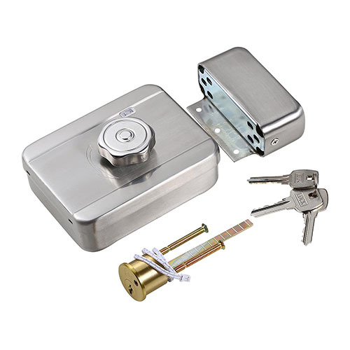 BYSECUR ABK-703A Cerradura de seguridad inteligente de superficie electromecánica Fail Safe (NC) Acero inoxidable (1)