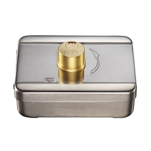 BYSECUR ABK-703B-S Cerradura de seguridad inteligente de superficie electromecánica Fail Secure (NO). Acero inoxidable (1)