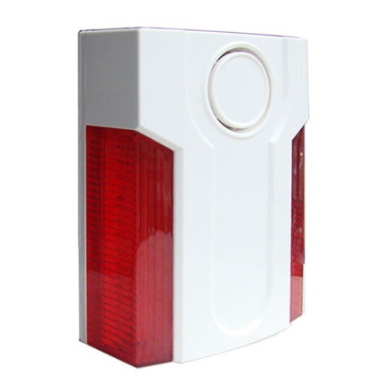 Comprar BYSECUR ALARMS BSC01205 Sirena vía rádio de exterior. Doble luz de flash