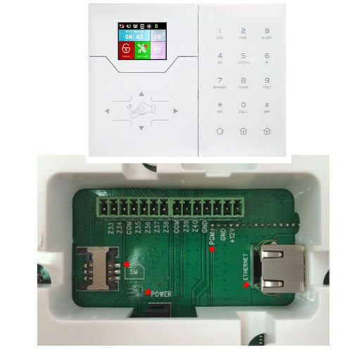 BYSECUR ALARMS BSC03238 Central de Alarma Bysecur IP LCD .Módulo IP + GSM / GPRS . Control por APP (2)
