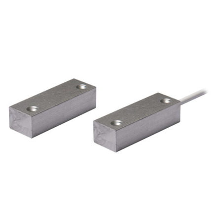 Comprar BYSECUR ALARMS CTC002 Contacto electromagnético aluminio Cableado superficie puertas metálicas