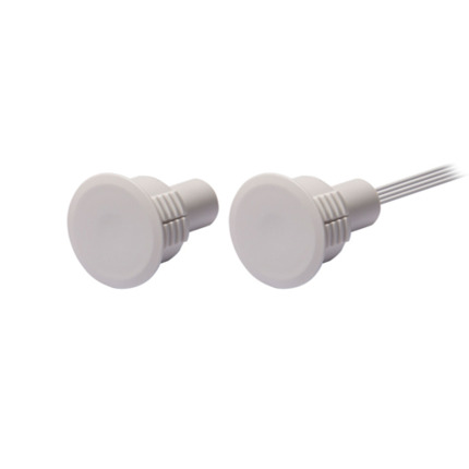 Comprar BYSECUR ALARMS CTI122 Contacto magnético cableado para montaje empotrado en puertas metálicas Grado 2