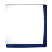 BYSECUR ALARMS SE-VEGA STD Sirena piezoeléctrica con lanzadestellos para exterior grado 3 cableada. Flash Azul