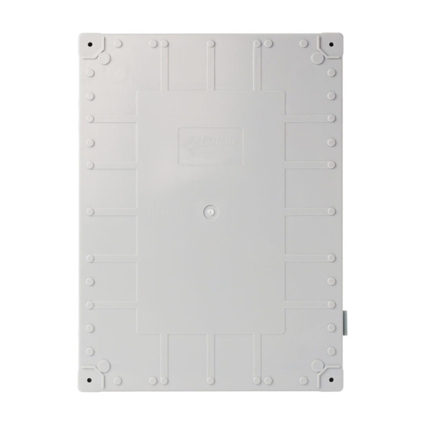 BYSECUR AWB403020 Caja de ABS 400x300x200, impermeable con bisagras plásticas de cierre y placa base (4)