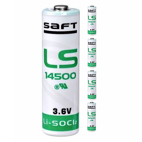 BYSECUR BAT-LS14500 Pila litio AA Ls14500 Saft 3,6V