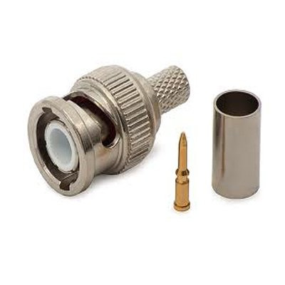 BYSECUR BSC00131 Conector BNC macho para crimpar cable RG-59 para camaras de vigilancia