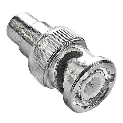 BYSECUR BSC00132 Conector BNC macho a RCA hembra