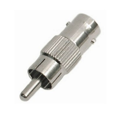 BYSECUR BSC00133 Conector BNC hembra a RCA macho