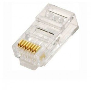 BYSECUR BSC00136 Conector RJ45 cat5e para cable de red