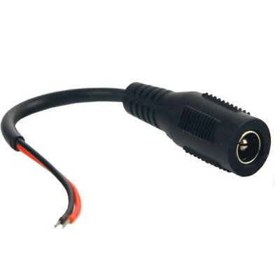 Comprar BYSECUR BSC00137 Conector estándar hembra de alimentación con cable Rojo Negro paralelo de 10 centímetros