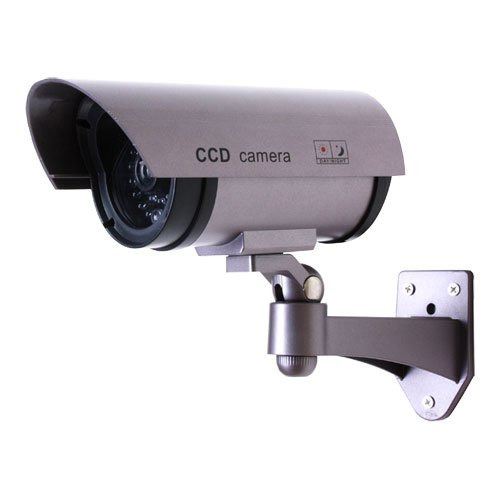 BYSECUR BSC00515 Camara de vigilancia simulada no operativa apta para exteriores.