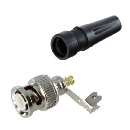 Comprar BYSECUR BSC00775 Conector BNC macho recto ( Tornillo ) para instalaciones de CCTV